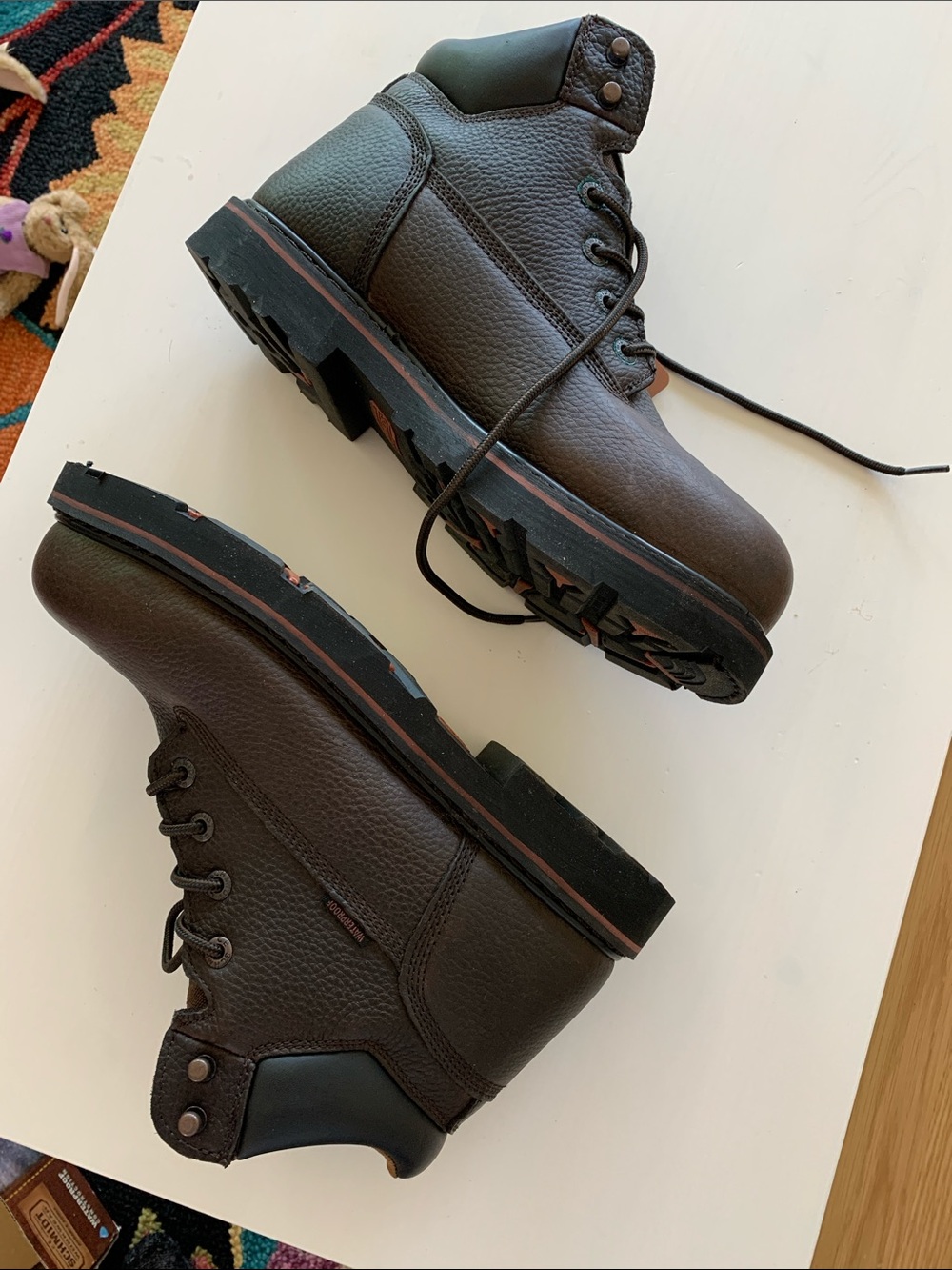C.E. Schmidt Workwear Brown Waterproof Boot , never been worn.